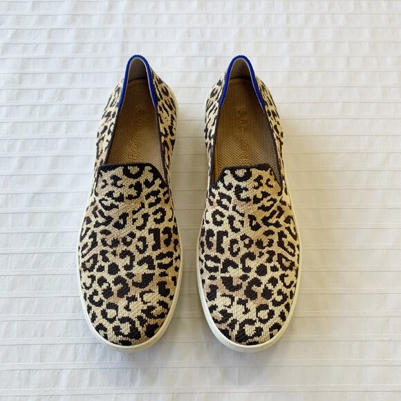 Rothy’s The Original Slip On Sneaker • Leopard Print • Women’s 9 - Picture 2 of 9